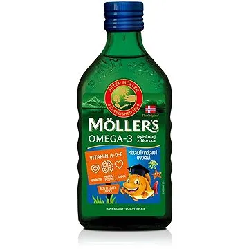 Möllers Omega 3 Ovocná príchuť 250 ml (3503043)