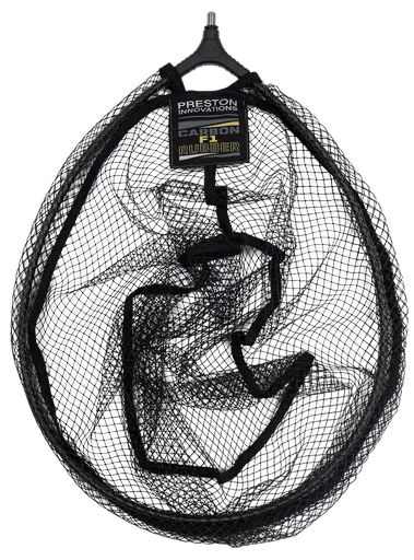 Preston innovations podberáková hlava carbon f1 latex landing net - 16" 40 cm