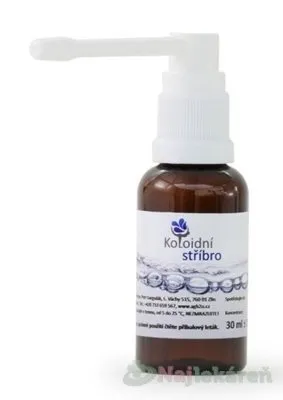 Koloidné striebro U sprej 10 ppm
