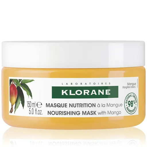 KLORANE Maska na vlasy s mangovým maslom 150 ml