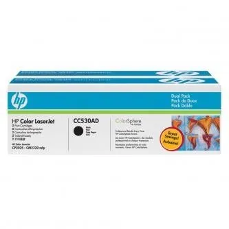 HP 304A CC530A černá (black) originální toner