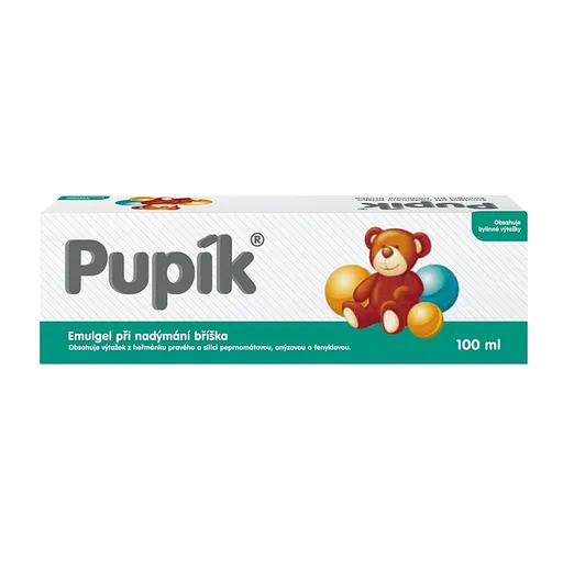 PUPÍK Detský emulgel pri nadúvaní 100 ml