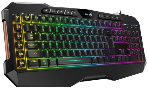 GENIUS klávesnica GX GAMING Scorpion K11 Pro/ drôtová/ podsvietená/ USB/ čierna/ CZ+SK layout