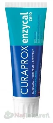 CURAPROX Enzycal ZERO zubná pasta bez fluoridu 75 ml
