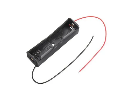 Puzdro batérie, článku 18650 s vývodmi