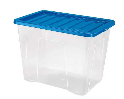 Plastový úložný box s vekom Heidrun Quasar 80 l
