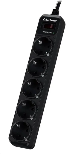 CyberPower Surge Buster™ 5 zásuviek, 1.8m, German, New