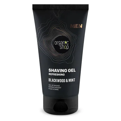ORGANIC SHOP Osviežujúci gél na holenie Blackwood a mäta 150 ml