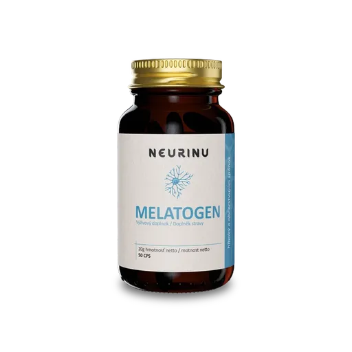 NEURINU Melatogen pre hlboký a kvalitný spánok - 50 kapsúl