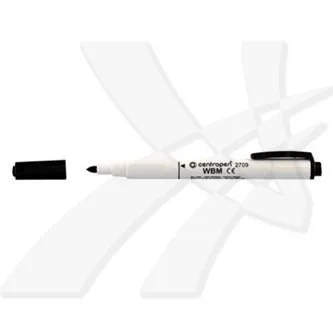 Centropen, Popisovač 2709, černý, 5ks, 1.8mm, stierateľný, cena za 1ks