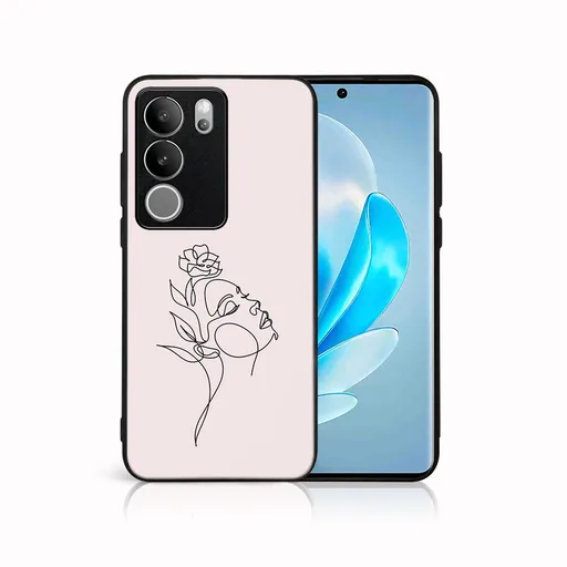 MY ART Ochranný kryt pre Vivo V29 5G ROSE GIRL (198)