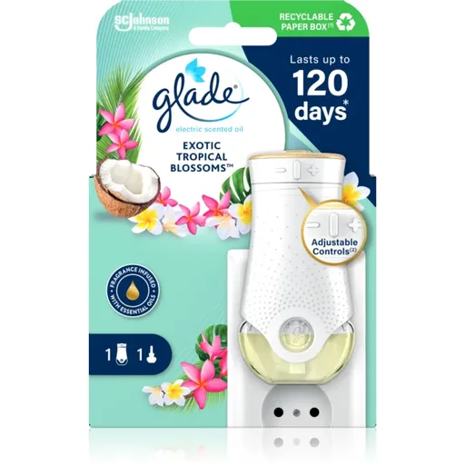 GLADE Exotic Tropical Blossoms elektrický osviežovač vzduchu 20 ml