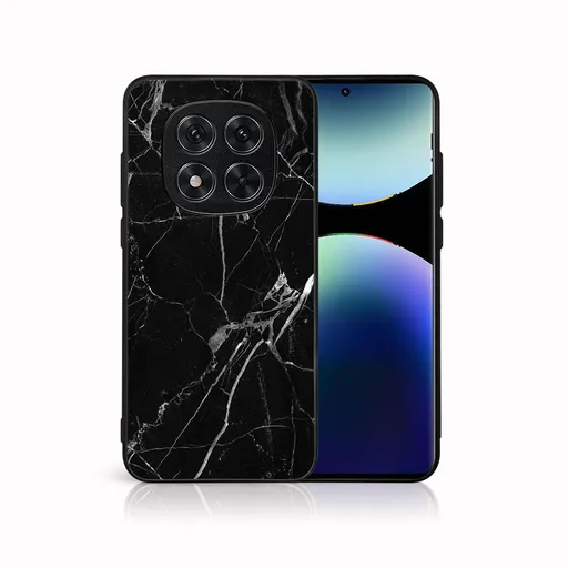MY ART Ochranný kryt pre Xiaomi Redmi Note 14 Pro 5G BLACK MARBLE (142)