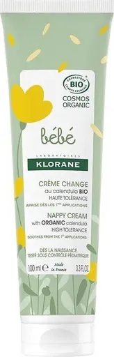 KLORANE BEBE krém na prebaľovanie s BIO nechtíkom 100ml