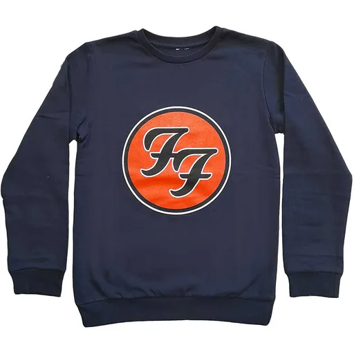 Foo Fighters mikina FF Logo Modrá 7 – 8 rokov
