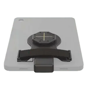 RAM Mounts GDS Tab-Conn for Tablets in OtterBox Defender Cases - D Shape & Rear Pads - Light Gray