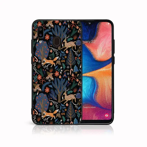 MY ART Obal s vianočným dizajnom Samsung Galaxy A20e WINTER (071)