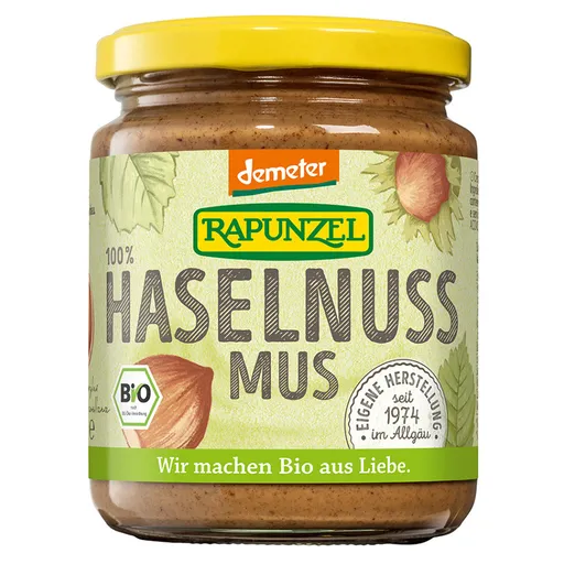 RAPUNZEL 100% lieskovooriešková pasta BIO 250 g