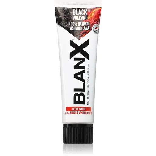 BlanX Black Volcano bieliaca zubná pasta 75 ks