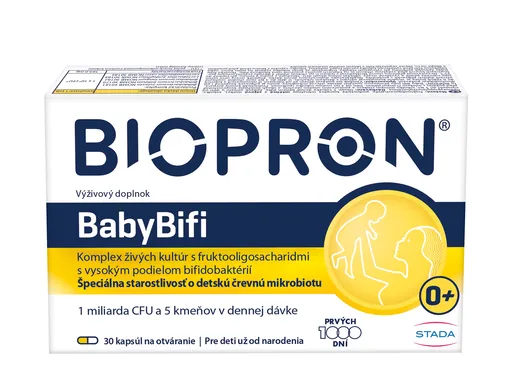 Biopron Laktobacily Baby BIFI + 30 kapsúl