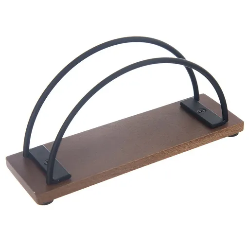 Orion Stojan na servítka kov/akácia RADKA