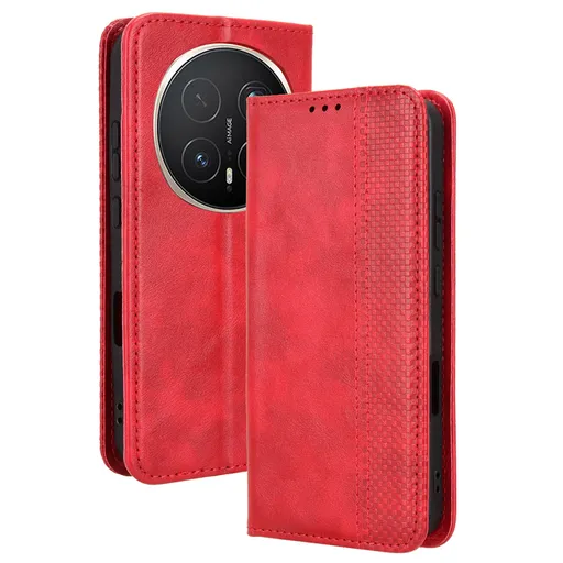 BUSINESS Peňaženkové puzdro pre Honor Magic8 Pro červené