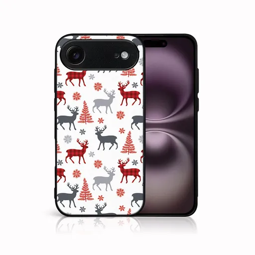 MY ART Kryt s vianočným dizajnom Apple iPhone Air DEER (068)
