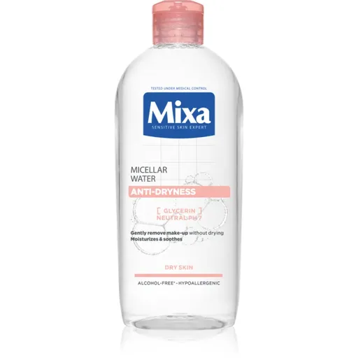Mixa Anti-Dryness micelárna voda proti vysušovaniu pleti 400 ml