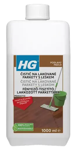 HG 467 - Čistič s leskom na parketové podlahy 1 l 467