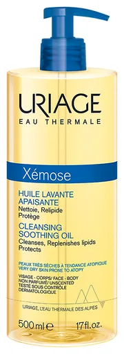 Uriage Xémose čistiaci olej na tvár a telo 500 ml