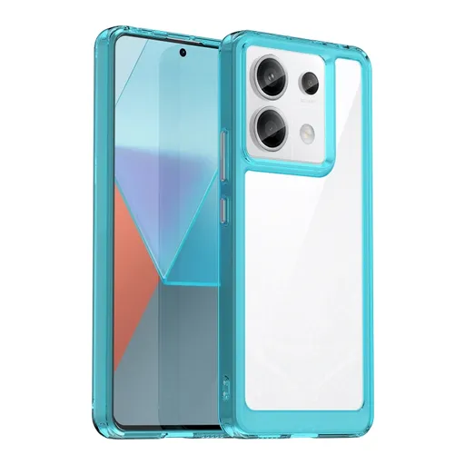 CRYSTAL Ochranný kryt pre Xiaomi Redmi Note 13 Pro 5G / Xiaomi Poco X6 5G tyrkysový