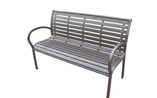 Chomik Záhradná lavica AMBER 5842 | čierna