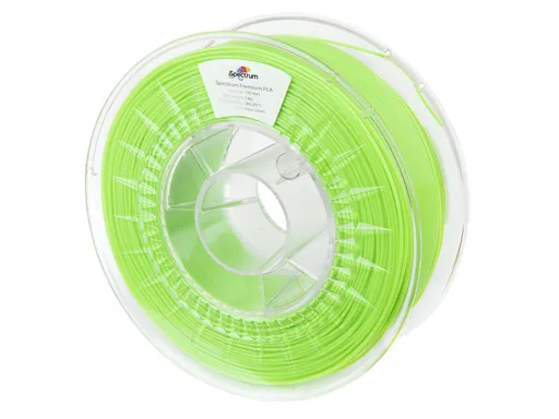 Spectrum 80018 3D filament, Premium PLA, 1,75mm, 1000g, fluorescent green