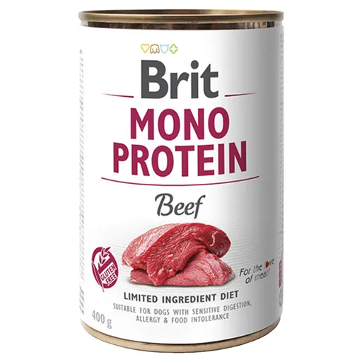 Brit MONO PROTEIN Beef konzerva pre psov 400 g