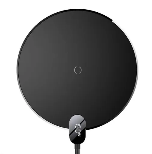 Baseus bezdrôtová nabíjačka Digital LED Gen 2 15W čierna