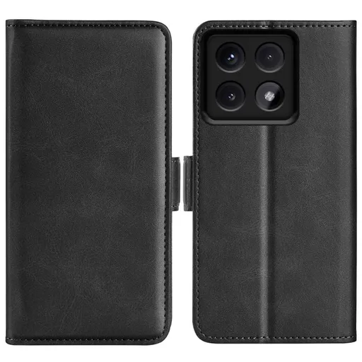 SIDE Peňaženkové puzdro pre Xiaomi 14T Pro čierne