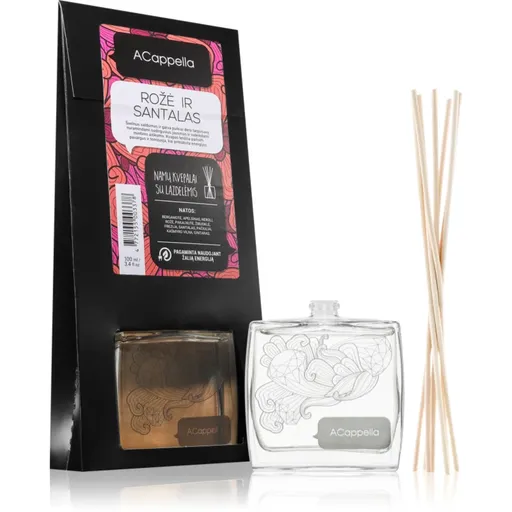 ACappella Rose and Sandalwood aróma difuzér s náplňou 100 ml