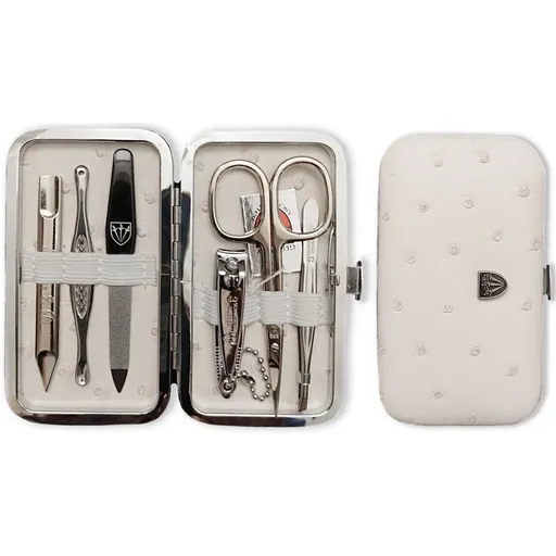 Kellermann dámska sada na manikúru 7412 P N vzor pštrosia koža, béžová