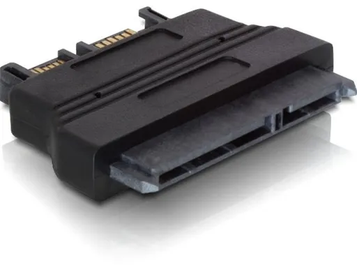 DeLock adaptér SATA 22pin samica -> Slim SATA 7+6pin samec
