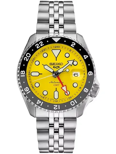 Pánske hodinky SEIKO 5 SPORTS SSK017K1 GMT AUTOMATIC WR100 + KRABIČKA