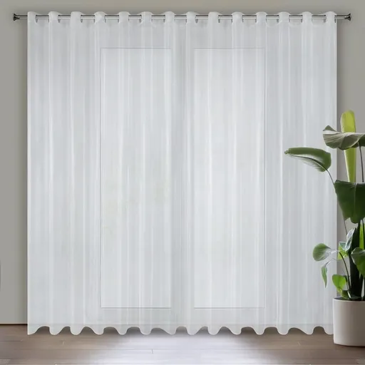 ArtFir Záclona ALEXA K | biela 350 x 250 cm