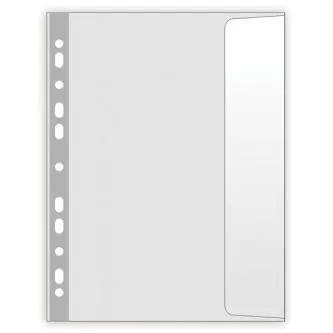 Euroobal s chlopňou, B4, 120mic, transparentná, PP, 50ks