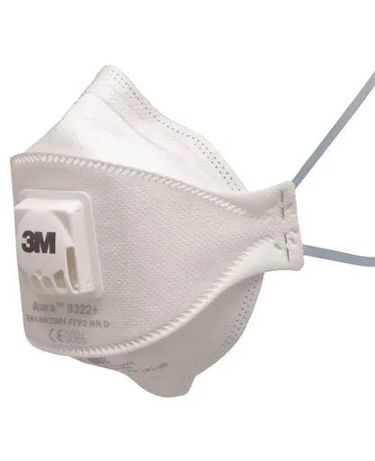 9322+, Filtračná polomaska Aura FFP2, ventilček