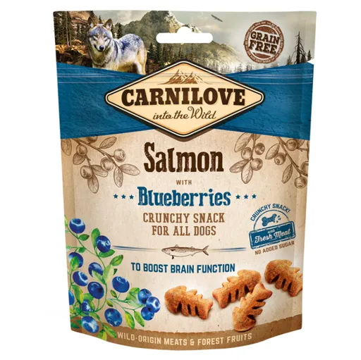 CARNILOVE Dog Crunchy Snack Salmon&Blueberries 200 g