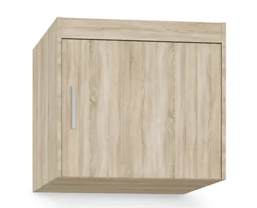 ArtLemp Nadstavec na šatníkovú skriňu ELLEN 1D | dub sonoma