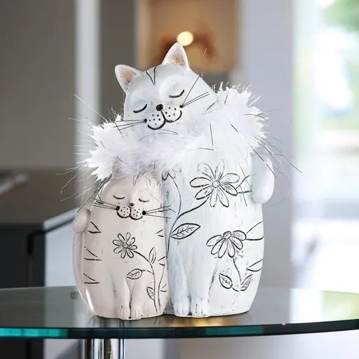 Gilde Dekorační figurka Kočky Cuddles