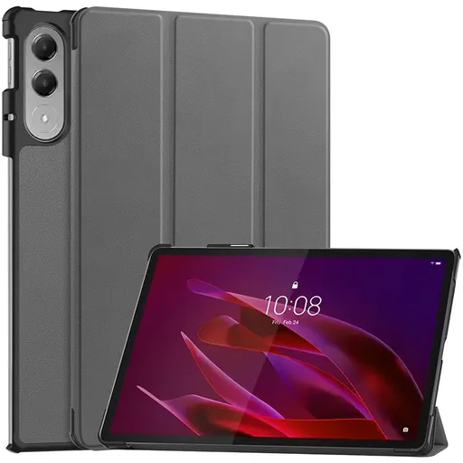 LEATHER Zaklápací kryt pre Lenovo Yoga Tab 11.1 šedý