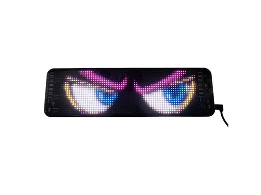 LED matrix panel "Devil eyes" 10 x 35cm