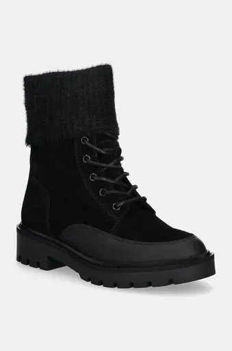 Členkové topánky Calvin Klein Jeans COMBAT MID LACE UP BOOT WL