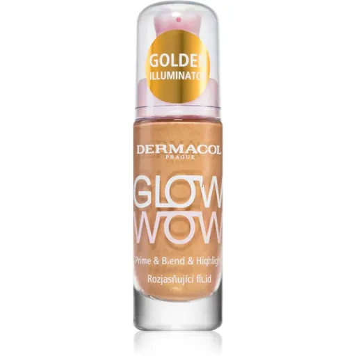 Dermacol GLOW WOW Golden Illuminator rozjasňujúci fluid 20 ml